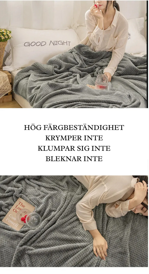 Zen Fleecefilt – Mjuk & Mysig